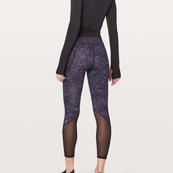 RARE lululemon Gait Keeper 7/8 Tights Leggings in Crystalline Multi ~ size 6 - Picture 3 of 16
